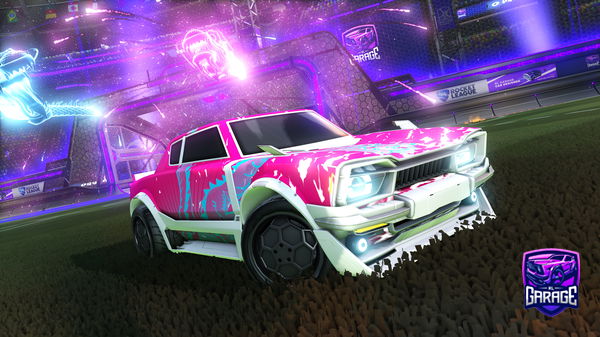 A Rocket League car design from R_2020_king