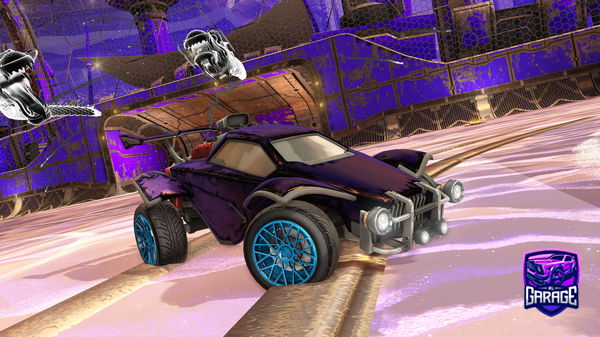 A Rocket League car design from Sonkly