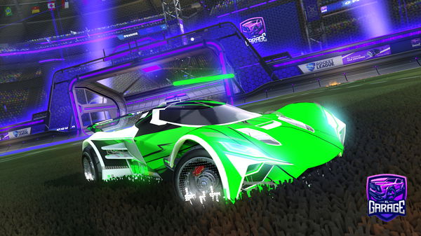 A Rocket League car design from MJPlayz243016