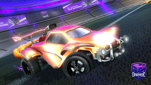 A Rocket League car design from JustDaviid