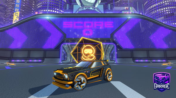 A Rocket League car design from Oreocookie45