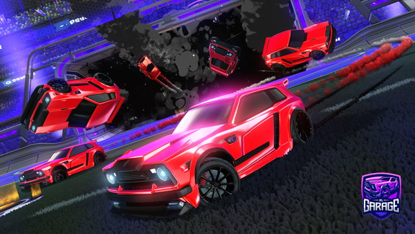 A Rocket League car design from ex0tixzSW