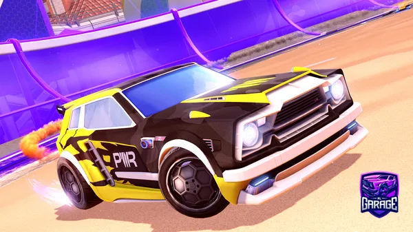 A Rocket League car design from Colipi86