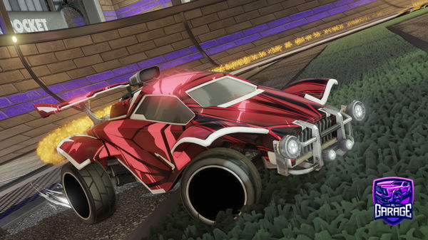 A Rocket League car design from oemblack