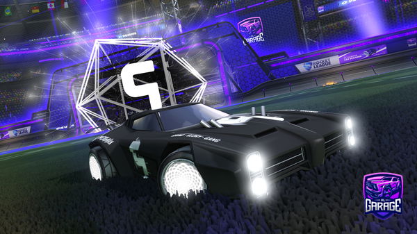 A Rocket League car design from SW_PULVZRL