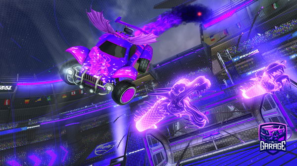 A Rocket League car design from Speedy_Saber