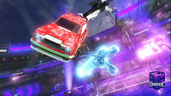 A Rocket League car design from medomali423