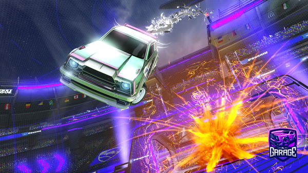 A Rocket League car design from yyashreddyy