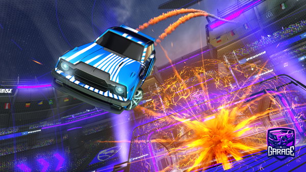 A Rocket League car design from Stefan_2457