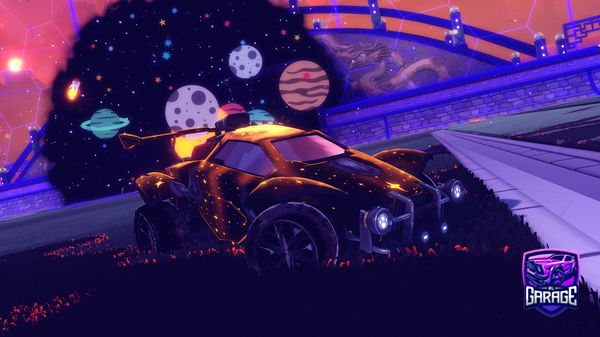 A Rocket League car design from Flappp12