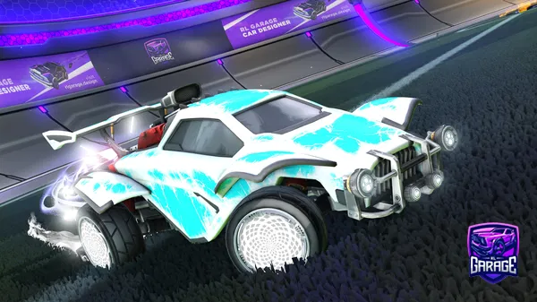 A Rocket League car design from dayliono