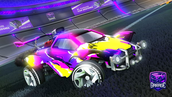 A Rocket League car design from JoyAdRiyaanBir7