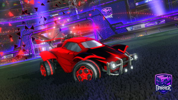 A Rocket League car design from DizzyHyena997