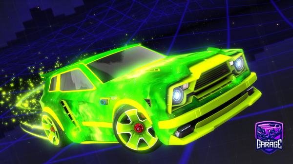 A Rocket League car design from IcONic_Wrld