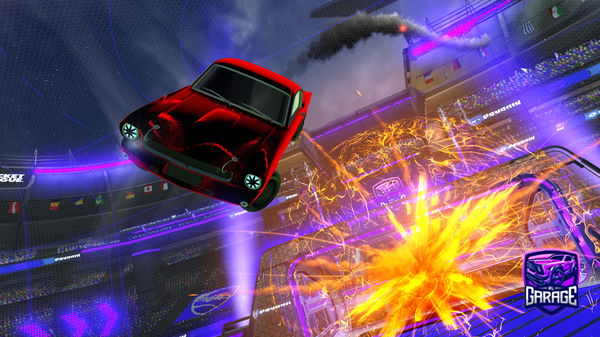 A Rocket League car design from Lilfishy201