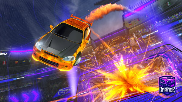 A Rocket League car design from nebthepro239