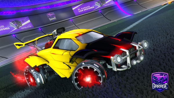 A Rocket League car design from MrSSL