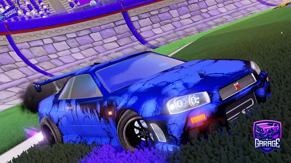 A Rocket League car design from SamueldvcYT_