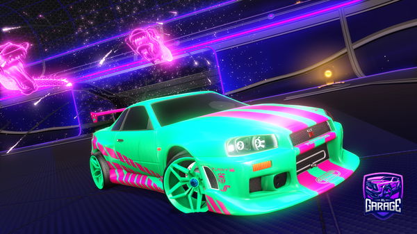 A Rocket League car design from KillstrikerEG