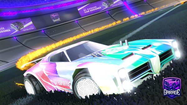 A Rocket League car design from ZPachiX