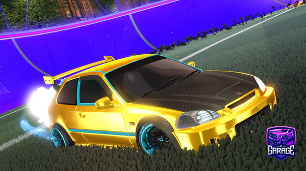A Rocket League car design from StratoDrift