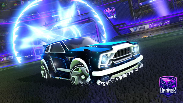 A Rocket League car design from goldpascal