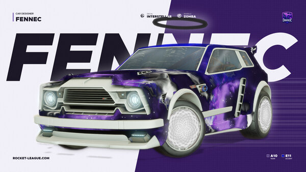 A Rocket League car design from GL0BALHIGH