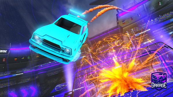 A Rocket League car design from MAST3RDUDE