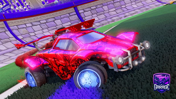 A Rocket League car design from OversizedPug