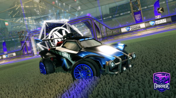 A Rocket League car design from radishsoup