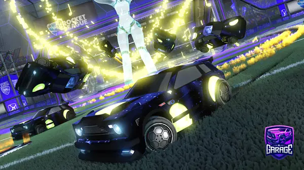 A Rocket League car design from Jeebozz