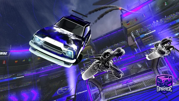 A Rocket League car design from LukasJayJay