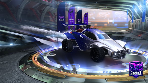 A Rocket League car design from Shadow_BlubX