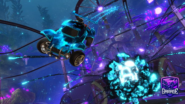 A Rocket League car design from Camp4w1n