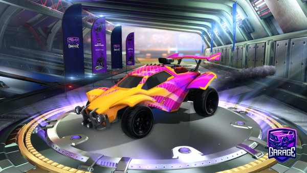 A Rocket League car design from PRIZME