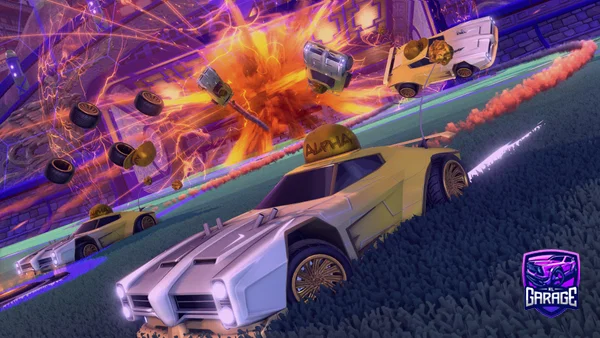 A Rocket League car design from yinonhana