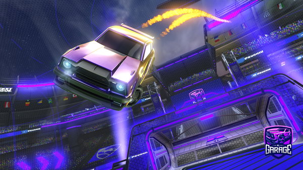A Rocket League car design from Jverty