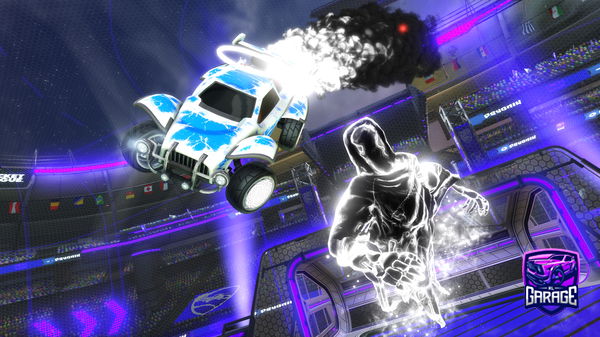 A Rocket League car design from TomzyYt