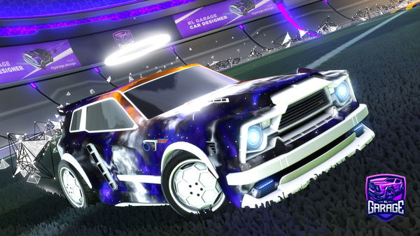 A Rocket League car design from RL-GHOST28