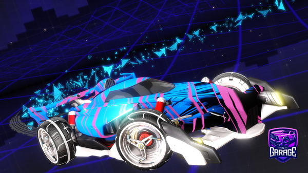 A Rocket League car design from PCordeiro_09