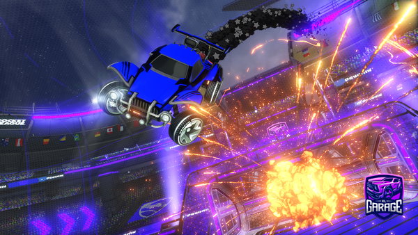 A Rocket League car design from Dinonuggies96