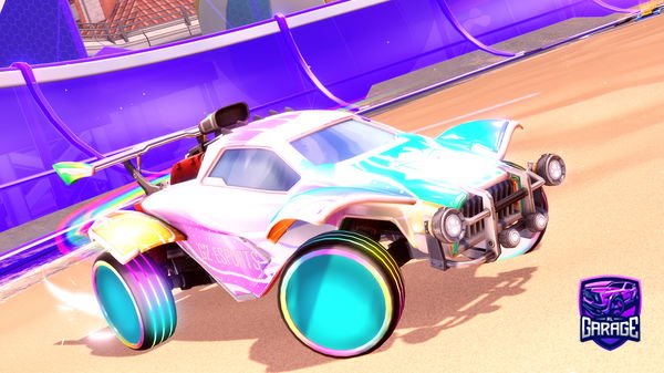 A Rocket League car design from Shemex