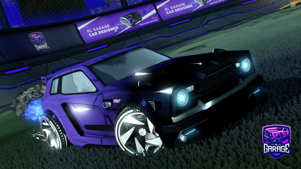 A Rocket League car design from VstarGamer