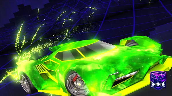 A Rocket League car design from LND_pink_pnda