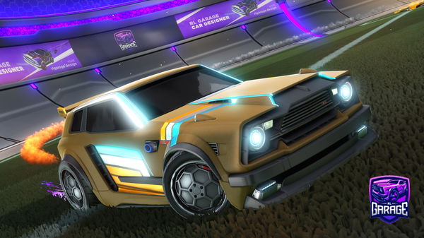 A Rocket League car design from BoA_zAqua