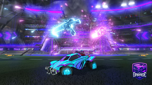 A Rocket League car design from bagsd