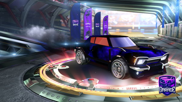 A Rocket League car design from TTVkakzu