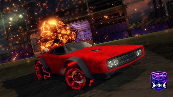 A Rocket League car design from ruger12