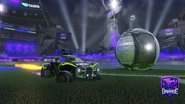 A Rocket League car design from ItsTTVtoxicyt