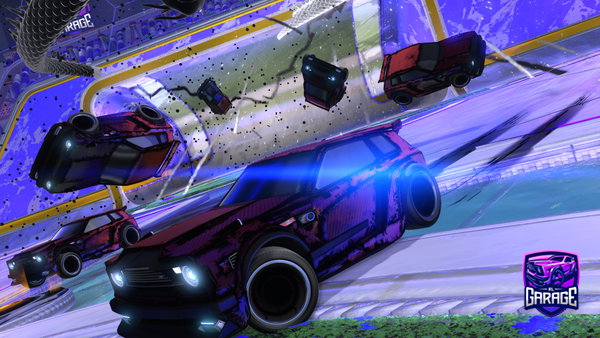 A Rocket League car design from gyatty